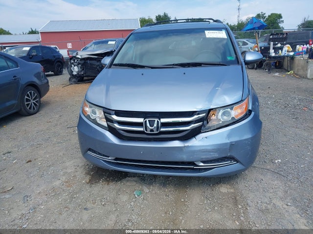 2014 Honda Odyssey Ex-l მანქანა იყიდება აუქციონზე, vin: 5FNRL5H67EB056014, აუქციონის ნომერი: 45989363