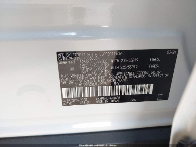 Toyota Rav4 Prime Xse 2024 JTMEB3FVXRD197575 Image 9