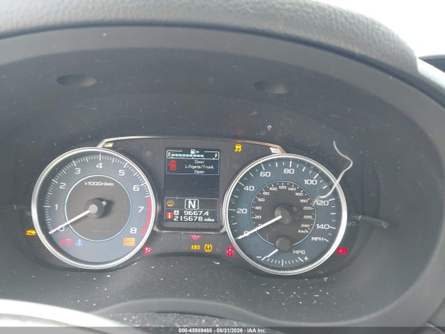 45989468 :رقم المزاد ، JF2GPAPC0F8222274 vin ، 2015 Subaru Xv Crosstrek 2.0i Limited مزاد بيع