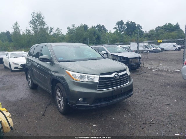 Продажа на аукционе авто 2014 Toyota Highlander Le Plus V6, vin: 5TDBKRFHXES043558, номер лота: 45989500