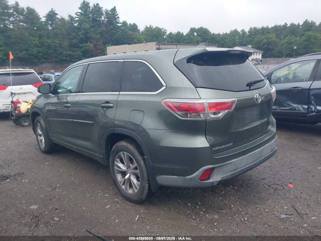 2014 Toyota Highlander Le Plus V6 მანქანა იყიდება აუქციონზე, vin: 5TDBKRFHXES043558, აუქციონის ნომერი: 45989500