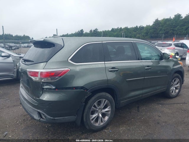 2014 Toyota Highlander Le Plus V6 მანქანა იყიდება აუქციონზე, vin: 5TDBKRFHXES043558, აუქციონის ნომერი: 45989500