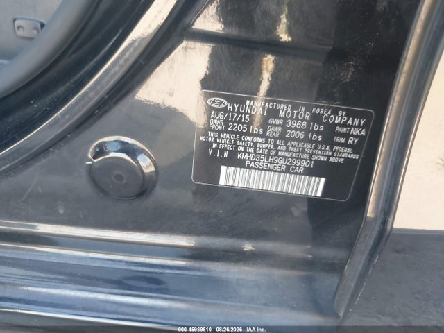 Hyundai ELANTRA GT 2016 KMHD35LH9GU299901 Image 9