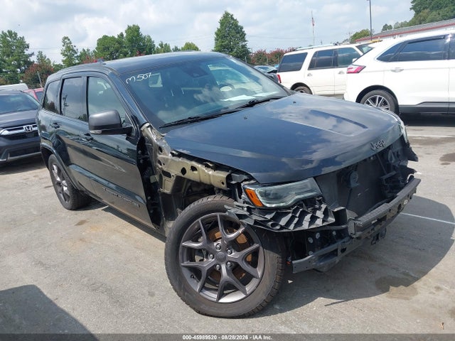 45989520 :رقم المزاد ، 1C4RJFBG4MC667711 vin ، 2021 Jeep Grand Cherokee 80th Anniversary 4x4 مزاد بيع