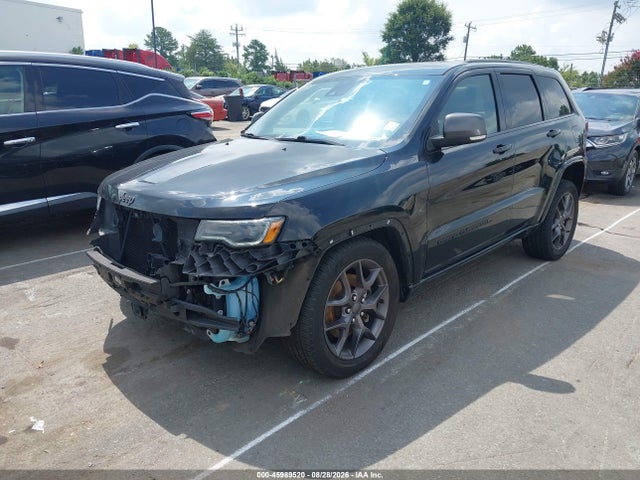 45989520 :رقم المزاد ، 1C4RJFBG4MC667711 vin ، 2021 Jeep Grand Cherokee 80th Anniversary 4x4 مزاد بيع