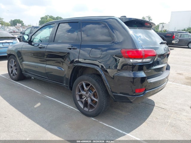 45989520 :رقم المزاد ، 1C4RJFBG4MC667711 vin ، 2021 Jeep Grand Cherokee 80th Anniversary 4x4 مزاد بيع