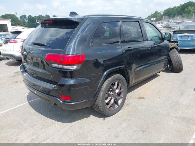45989520 :رقم المزاد ، 1C4RJFBG4MC667711 vin ، 2021 Jeep Grand Cherokee 80th Anniversary 4x4 مزاد بيع