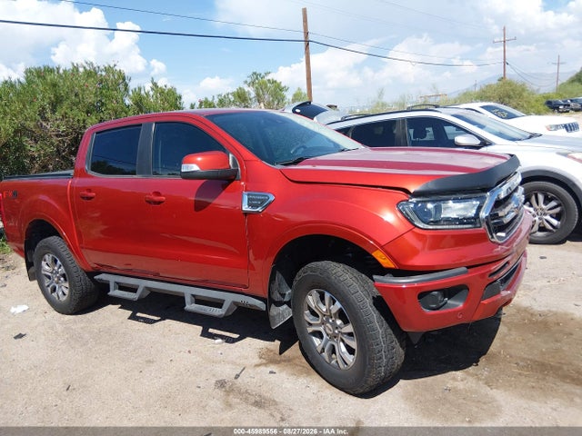 2019 Ford Ranger Lariat მანქანა იყიდება აუქციონზე, vin: 1FTER4FH0KLA56568, აუქციონის ნომერი: 45989556