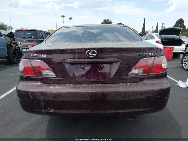 2004 Lexus Es 330 მანქანა იყიდება აუქციონზე, vin: JTHBA30G840006492, აუქციონის ნომერი: 45989588