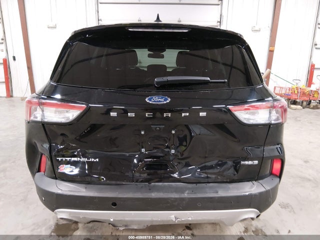 45989751 :رقم المزاد ، 1FMCU9DZ0LUB98005 vin ، 2020 Ford Escape Titanium Hybrid مزاد بيع