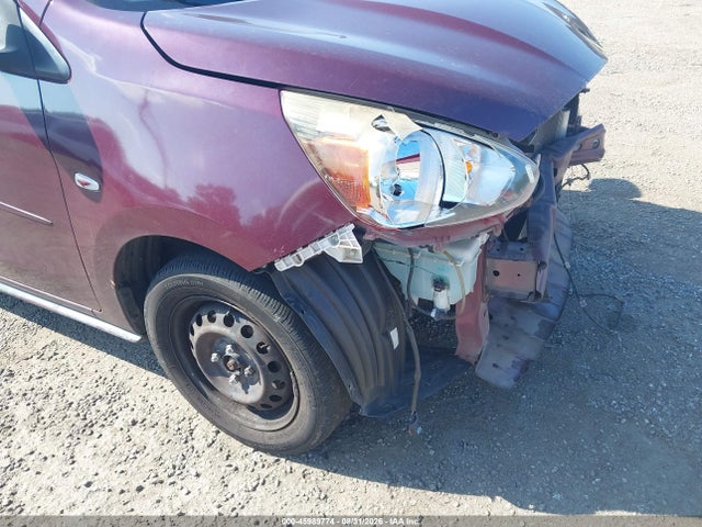 2018 Mitsubishi Mirage Es მანქანა იყიდება აუქციონზე, vin: ML32A3HJ1JH000468, აუქციონის ნომერი: 45989774