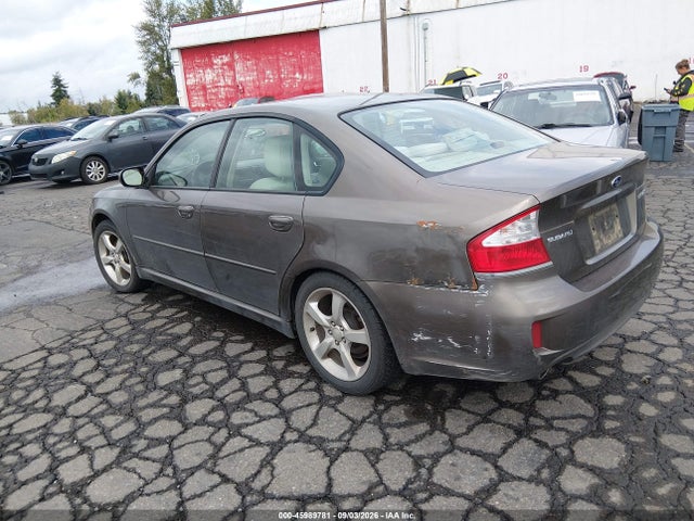Продаж на аукціоні авто 2009 Subaru Legacy 2.5i, vin: 4S3BL616597236119, номер лоту: 45989781