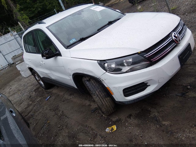 45989849 :رقم المزاد ، WVGBV7AX6GW543192 vin ، 2016 Volkswagen Tiguan S مزاد بيع