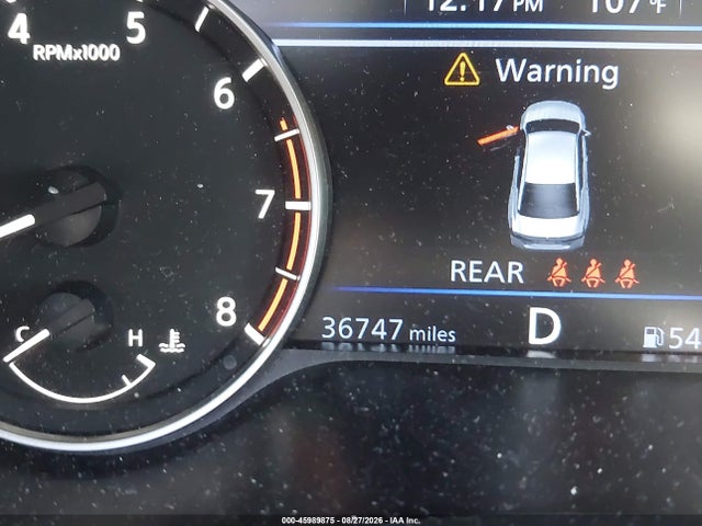 1N4BL4DV7SN378339 Nissan Altima Sv Fwd