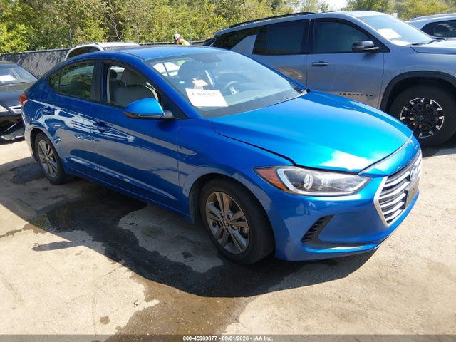 Продаж на аукціоні авто 2018 Hyundai Elantra Sel, vin: 5NPD84LF0JH344062, номер лоту: 45989877