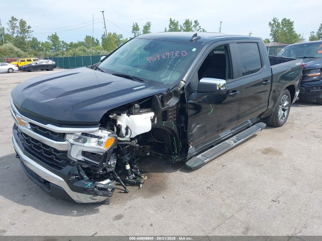 45989900 :رقم المزاد ، 1GCPKKEK1SZ285580 vin ، 2025 Chevrolet Silverado 1500 مزاد بيع