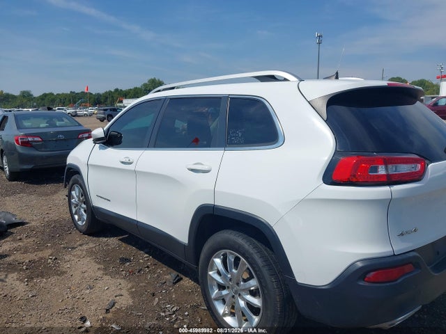 45989982 :رقم المزاد ، 1C4PJMDS6GW227344 vin ، 2016 Jeep Cherokee Limited مزاد بيع