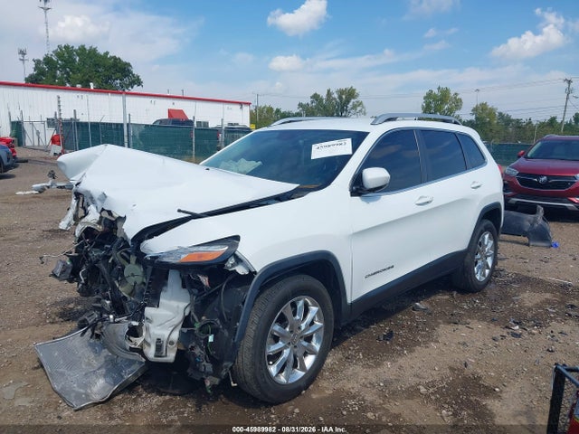 45989982 :رقم المزاد ، 1C4PJMDS6GW227344 vin ، 2016 Jeep Cherokee Limited مزاد بيع