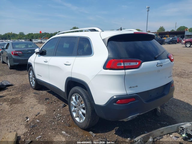45989982 :رقم المزاد ، 1C4PJMDS6GW227344 vin ، 2016 Jeep Cherokee Limited مزاد بيع