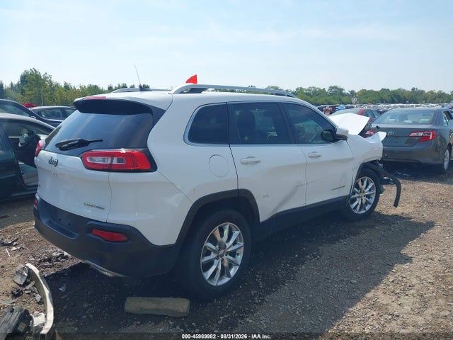 45989982 :رقم المزاد ، 1C4PJMDS6GW227344 vin ، 2016 Jeep Cherokee Limited مزاد بيع