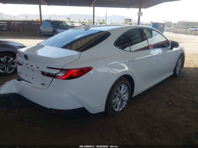 2025 Toyota Camry Le მანქანა იყიდება აუქციონზე, vin: 4T1DAACK5SU147777, აუქციონის ნომერი: 45990013
