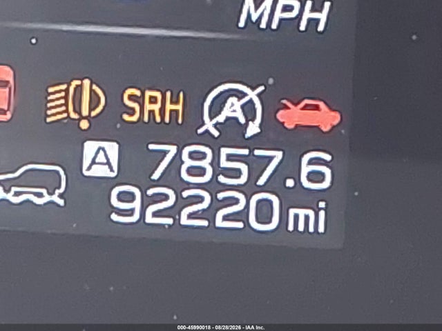 45990018 :رقم المزاد ، 4S4BTAFC6N3231509 vin ، 2022 Subaru Outback Premium مزاد بيع