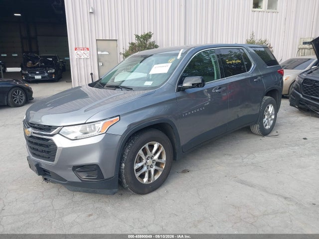 45990049 :رقم المزاد ، 1GNEVFKWXKJ251141 vin ، 2019 Chevrolet Traverse Ls مزاد بيع