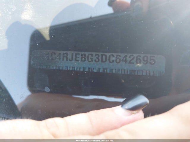 45990073 :رقم المزاد ، 1C4RJEBG3DC642695 vin ، 2013 Jeep Grand Cherokee Limited مزاد بيع
