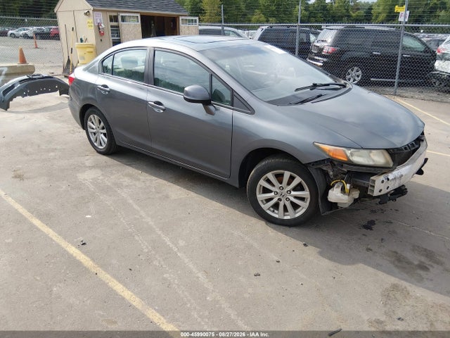 45990075 :رقم المزاد ، 19XFB2F84CE385152 vin ، 2012 Honda Civic Ex مزاد بيع