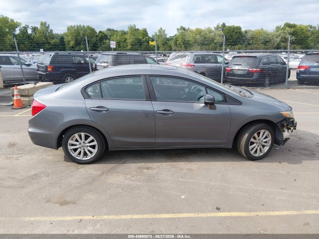 2012 Honda Civic Ex მანქანა იყიდება აუქციონზე, vin: 19XFB2F84CE385152, აუქციონის ნომერი: 45990075