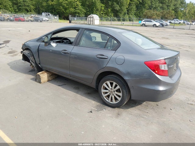 2012 Honda Civic Ex მანქანა იყიდება აუქციონზე, vin: 19XFB2F84CE385152, აუქციონის ნომერი: 45990075