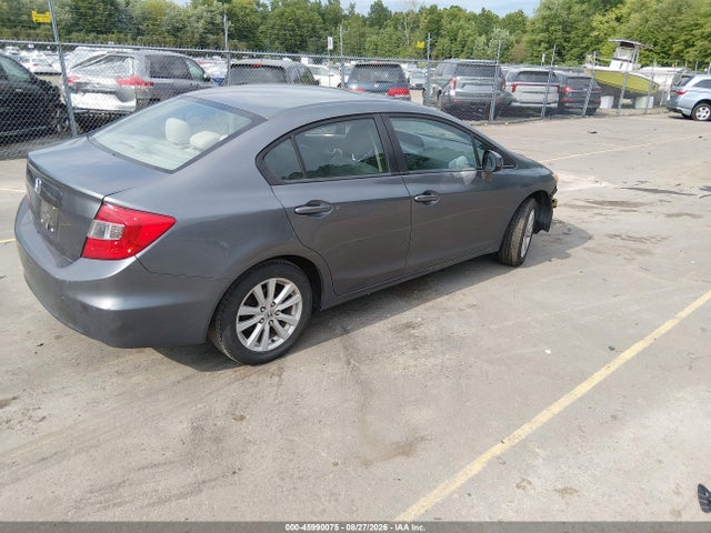 2012 Honda Civic Ex მანქანა იყიდება აუქციონზე, vin: 19XFB2F84CE385152, აუქციონის ნომერი: 45990075