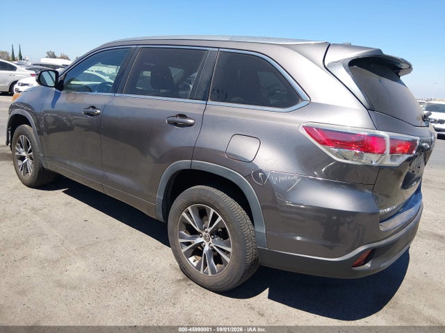 Toyota Highlander Xle V6 2016 5TDKKRFH2GS130860 Image 3
