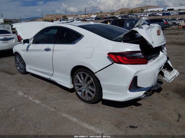 2017 Honda Accord Touring V6 მანქანა იყიდება აუქციონზე, vin: 1HGCT2B00HA001525, აუქციონის ნომერი: 45990117