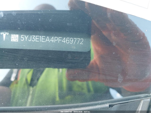 Aukcja sprzedaży 2023 Tesla Model 3 Rear-wheel Drive, vin: 5YJ3E1EA4PF469772, numer aukcji: 45990195