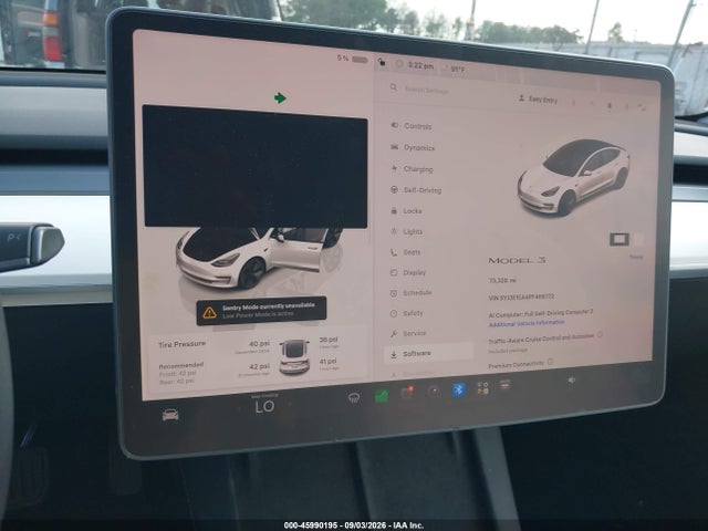Aukcja sprzedaży 2023 Tesla Model 3 Rear-wheel Drive, vin: 5YJ3E1EA4PF469772, numer aukcji: 45990195