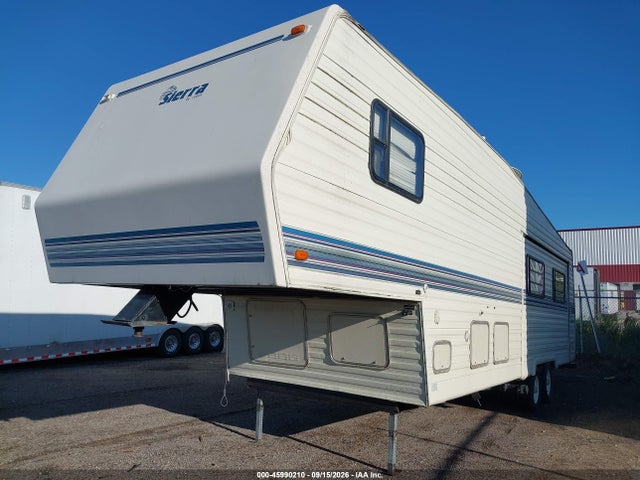 45990210 :رقم المزاد ، 1CAFRKG2XTD012735 vin ، 1996 Cobra Sierra 5th Whl Travel Trailer مزاد بيع