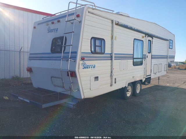 45990210 :رقم المزاد ، 1CAFRKG2XTD012735 vin ، 1996 Cobra Sierra 5th Whl Travel Trailer مزاد بيع