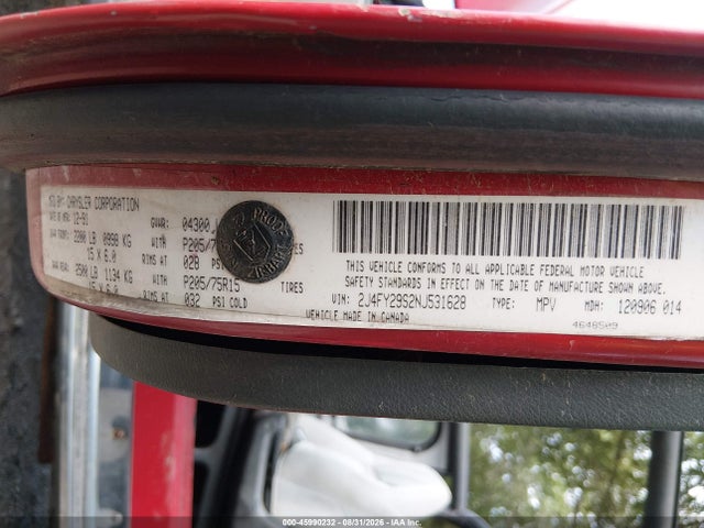Aukcja sprzedaży 1992 Jeep Wrangler / Yj, vin: 2J4FY29S2NJ531628, numer aukcji: 45990232