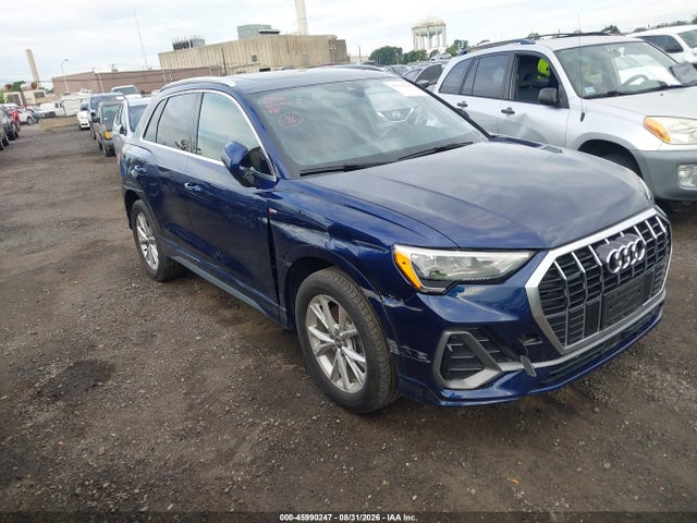 Продаж на аукціоні авто 2022 Audi Q3 Premium 45 Tfsi S Line Quattro Tiptronic, vin: WA1DECF34N1026361, номер лоту: 45990247