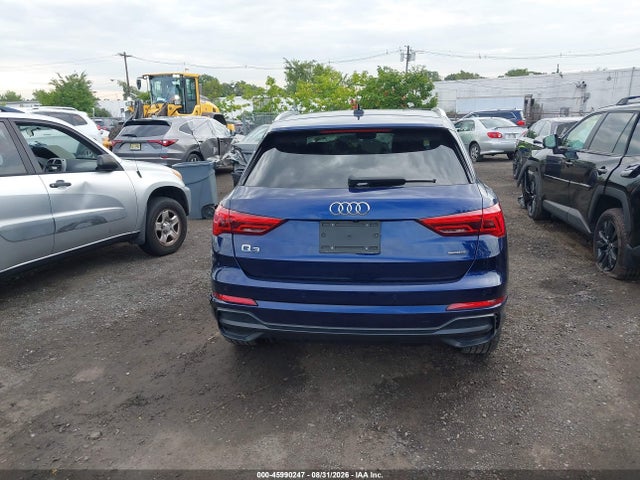 Продаж на аукціоні авто 2022 Audi Q3 Premium 45 Tfsi S Line Quattro Tiptronic, vin: WA1DECF34N1026361, номер лоту: 45990247