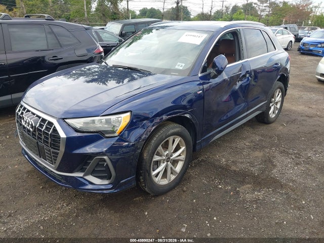 Продаж на аукціоні авто 2022 Audi Q3 Premium 45 Tfsi S Line Quattro Tiptronic, vin: WA1DECF34N1026361, номер лоту: 45990247