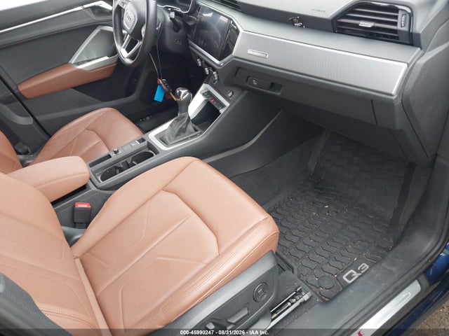 Продаж на аукціоні авто 2022 Audi Q3 Premium 45 Tfsi S Line Quattro Tiptronic, vin: WA1DECF34N1026361, номер лоту: 45990247