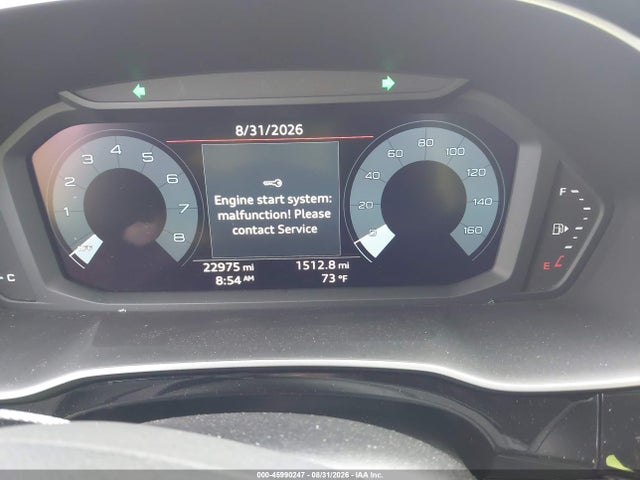 Продаж на аукціоні авто 2022 Audi Q3 Premium 45 Tfsi S Line Quattro Tiptronic, vin: WA1DECF34N1026361, номер лоту: 45990247
