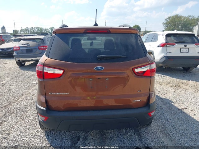 Продажа на аукционе авто 2020 Ford Ecosport Se, vin: MAJ6S3GL1LC388807, номер лота: 45990255