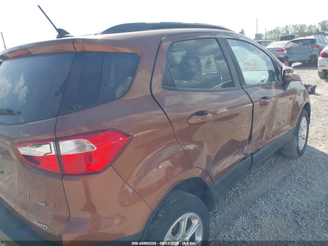 Продажа на аукционе авто 2020 Ford Ecosport Se, vin: MAJ6S3GL1LC388807, номер лота: 45990255