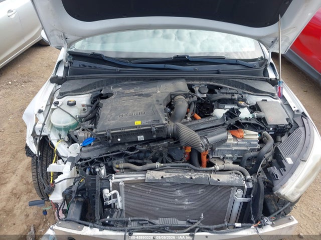 2018 Hyundai Ioniq Hybrid Sel მანქანა იყიდება აუქციონზე, vin: KMHC75LC7JU090393, აუქციონის ნომერი: 45990328