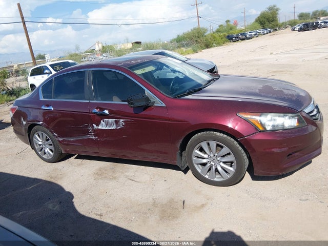 2011 Honda Accord 3.5 Ex-l მანქანა იყიდება აუქციონზე, vin: 1HGCP3F83BA025741, აუქციონის ნომერი: 45990334