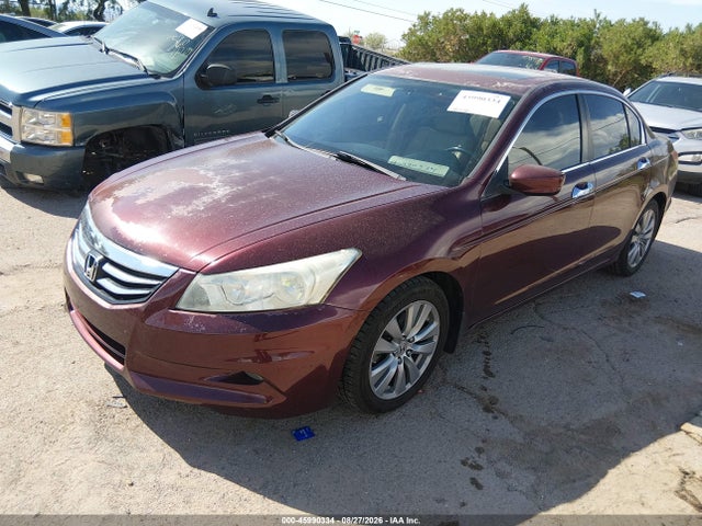 2011 Honda Accord 3.5 Ex-l მანქანა იყიდება აუქციონზე, vin: 1HGCP3F83BA025741, აუქციონის ნომერი: 45990334