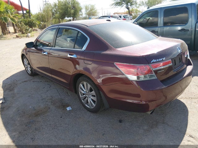 2011 Honda Accord 3.5 Ex-l მანქანა იყიდება აუქციონზე, vin: 1HGCP3F83BA025741, აუქციონის ნომერი: 45990334